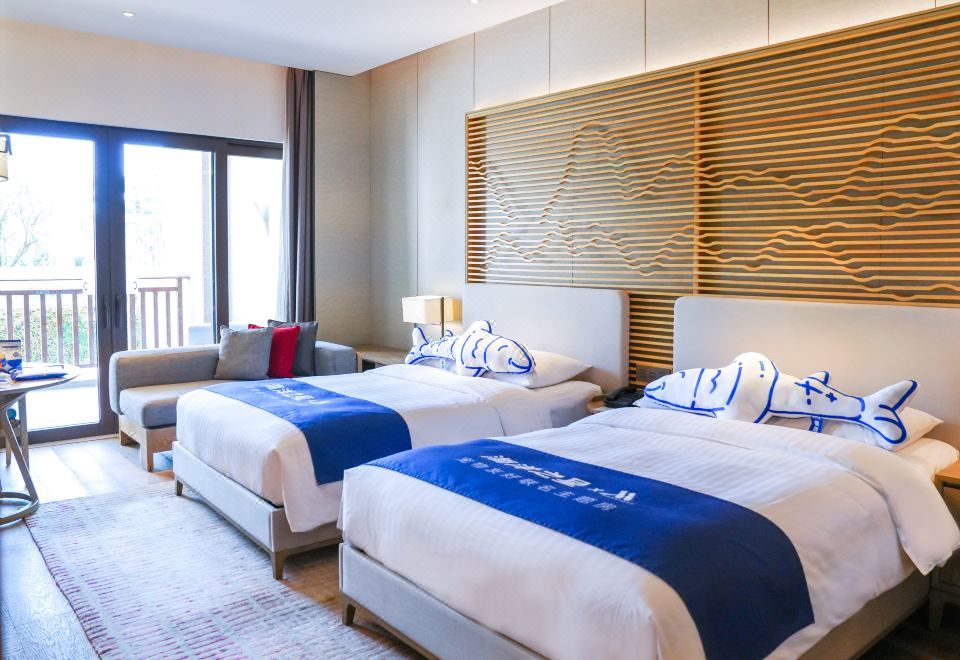 寵物友好雙床房 | 豪華園景