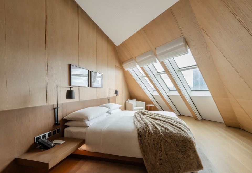 风尚城景大床房