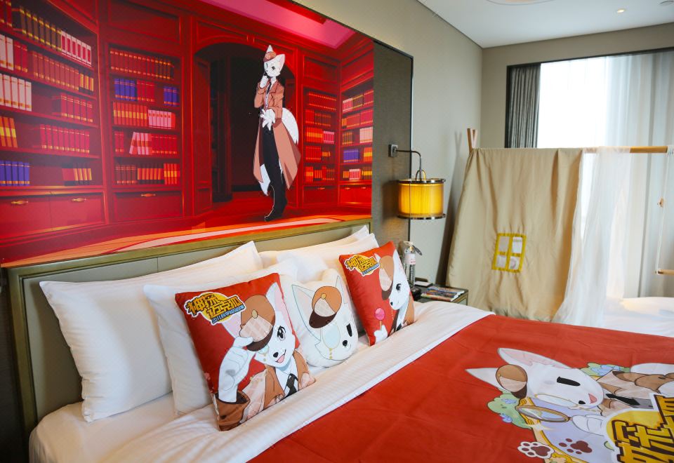 神探迈克狐亲子主题房（沉浸剧本体验+小童帐蓬床）