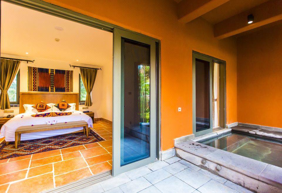 摩洛哥紅房別墅大床套房