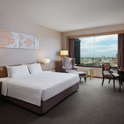 尊貴房 1張特大床 曼谷拉差達瑞士飯店優惠