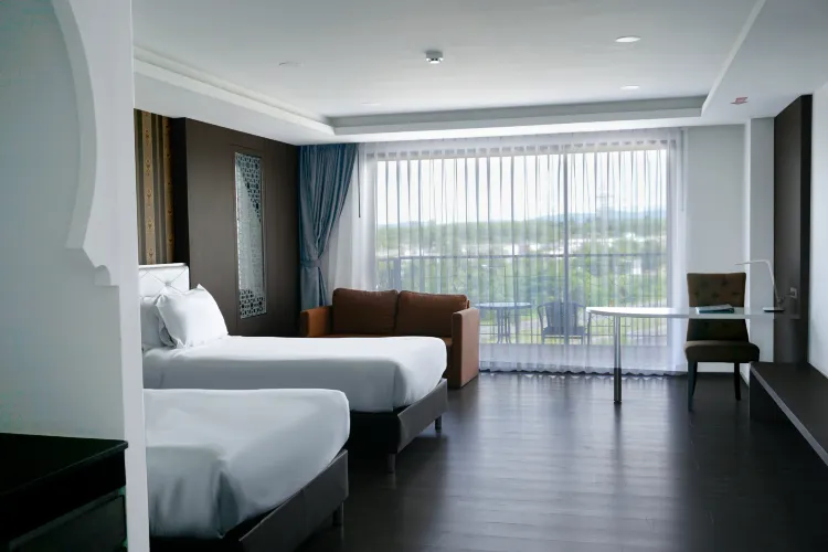 ห้องดีลักซ์ เตียงแฝด