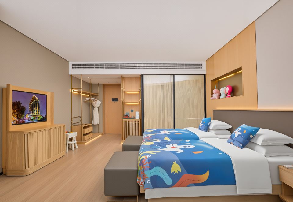 遨游海洋主題親子房