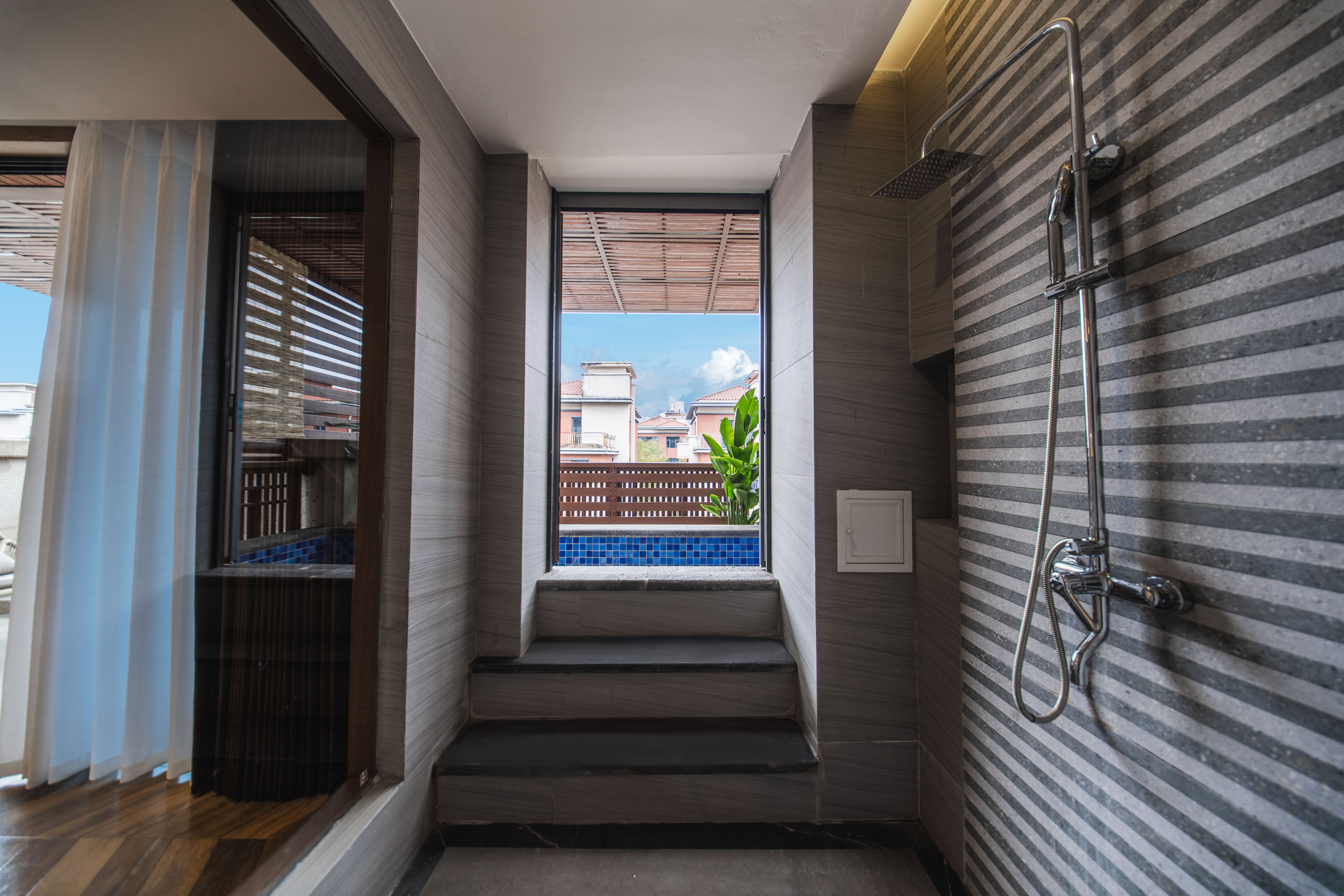 棲庭·攬景私湯大床房「陽臺私湯+無限放水+獨立音響」