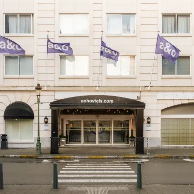 a&o Brussel Centrum Hotels near Oceade