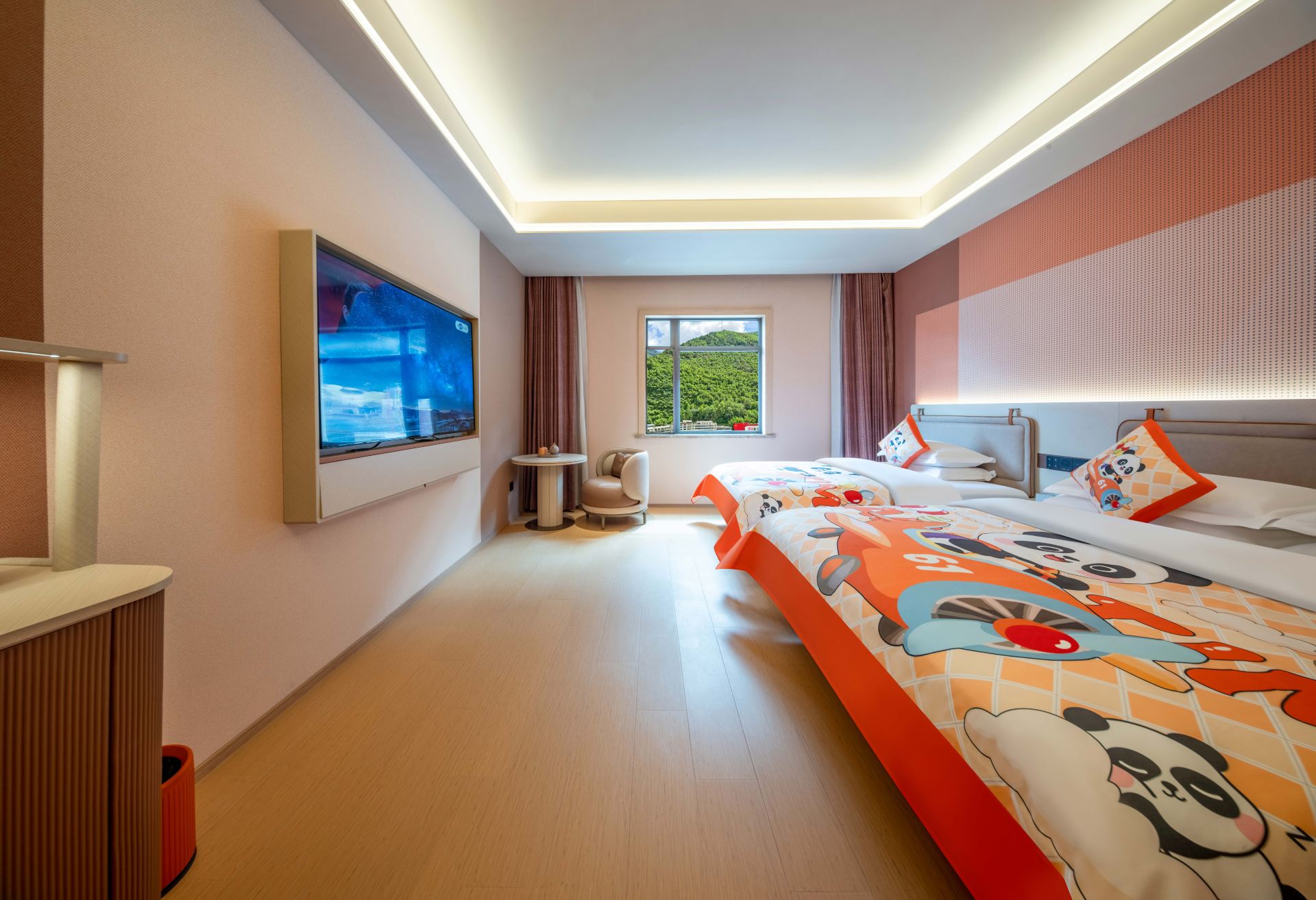 Zero-pressure Landscape Children's Room