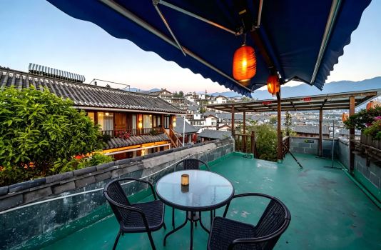The Old Town of Lijiang Time · Small House · View of the Ancient City Panorama (Beimen Store)