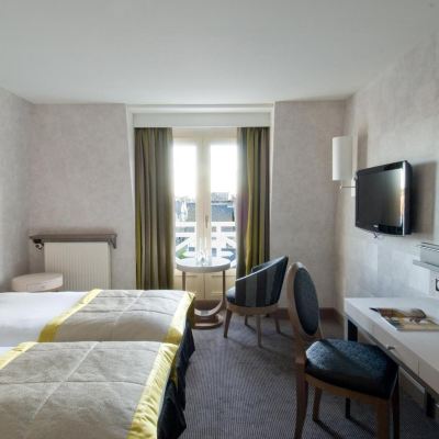 Emeraude Double Room with City View Grand Hôtel des Thermes Promo Code