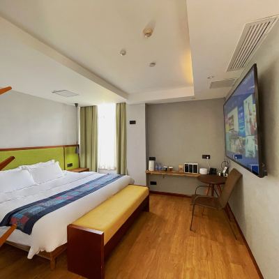 竹青·榻榻米大床房（巨幕投影） 芒果樹酒店（攀枝花高鐵南站店）優惠