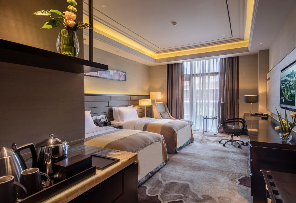 高级景观双床房