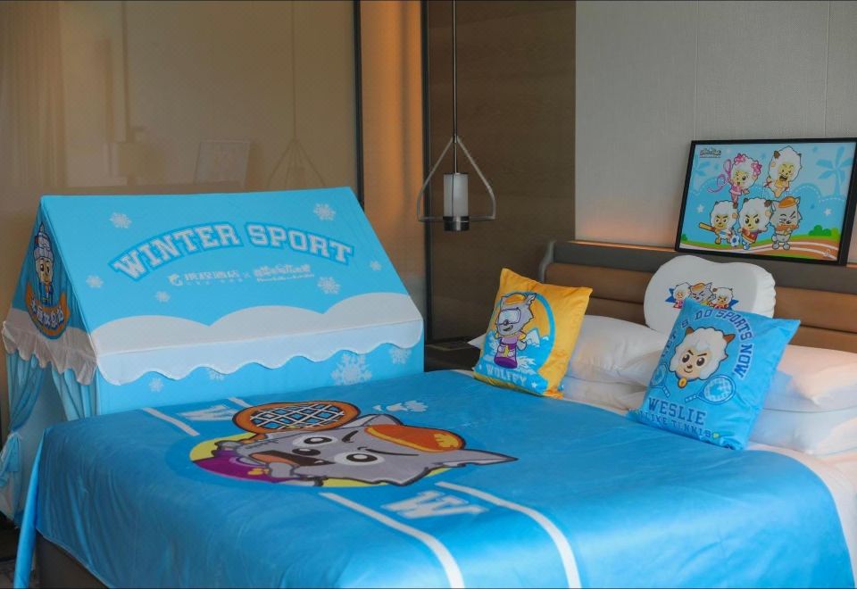 喜羊羊与灰太狼主题大床房