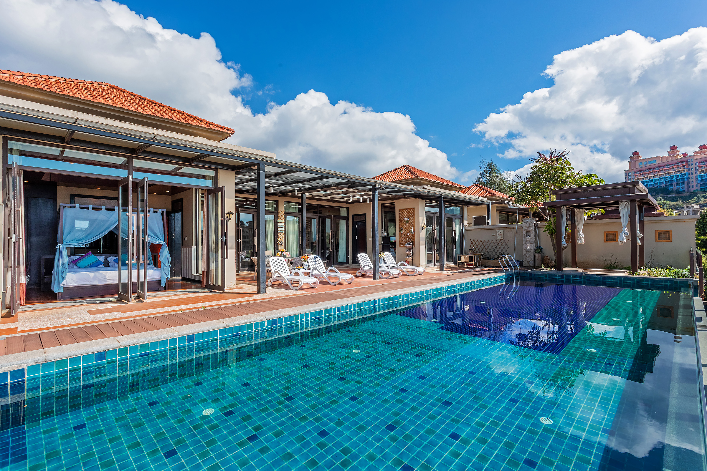 湖景私家泳池别墅·三卧