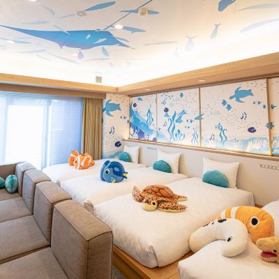水族館主題文化四人間 名古屋榮黃金住宿飯店優惠