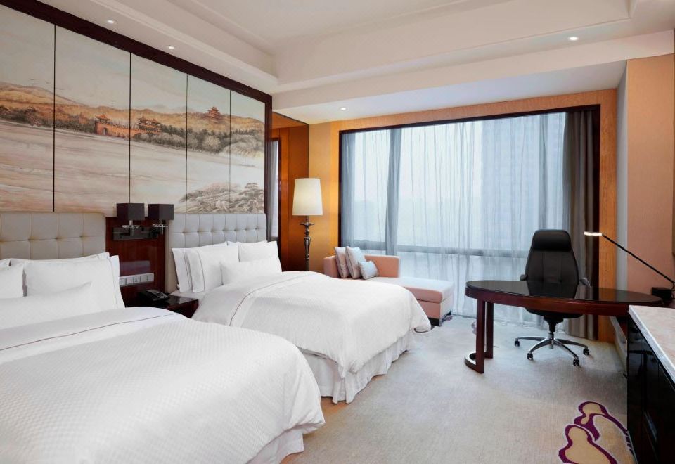 行政豪華雙床房 「無憂棲居，舒享云端酣然好夢 」