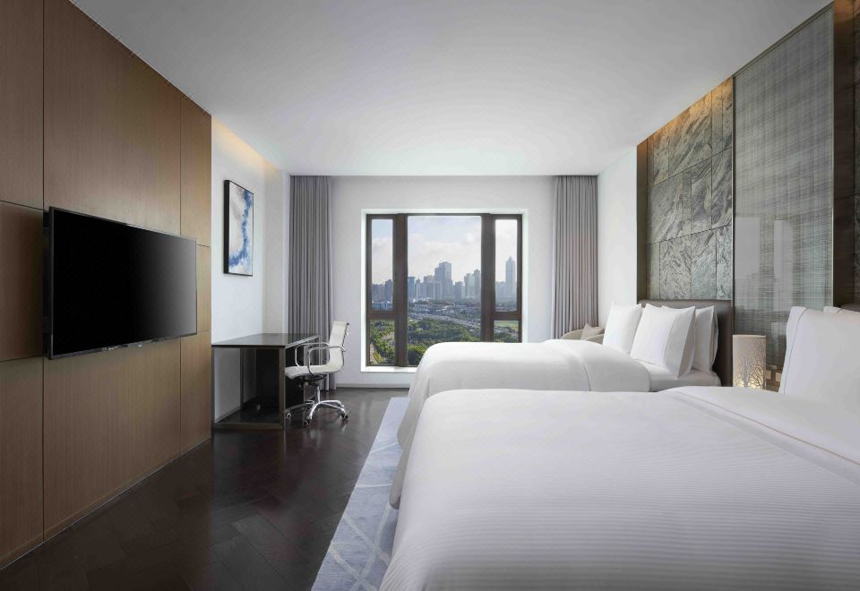 家庭雙臥灣景聯通房