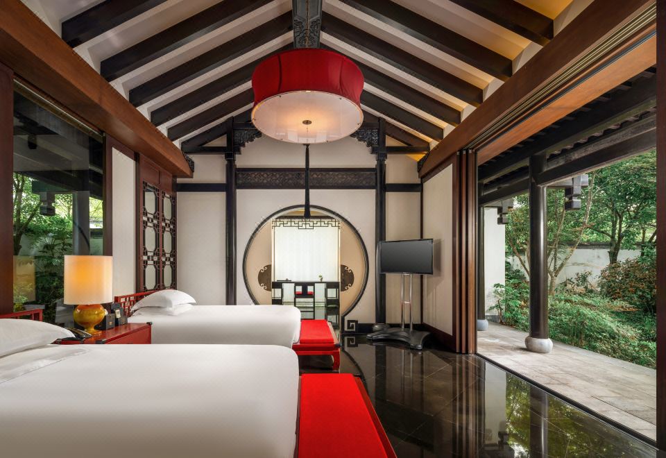 皓月別墅雙床房