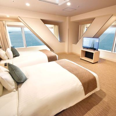 豪華轉角灣景雙床房 東方套房酒店大阪關西機場臨空優惠