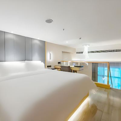 複式大床房【慕思床墊+新風系統+空氣凈化器】 麗楓飯店（深圳羅湖口岸國貿地鐵站店）優惠