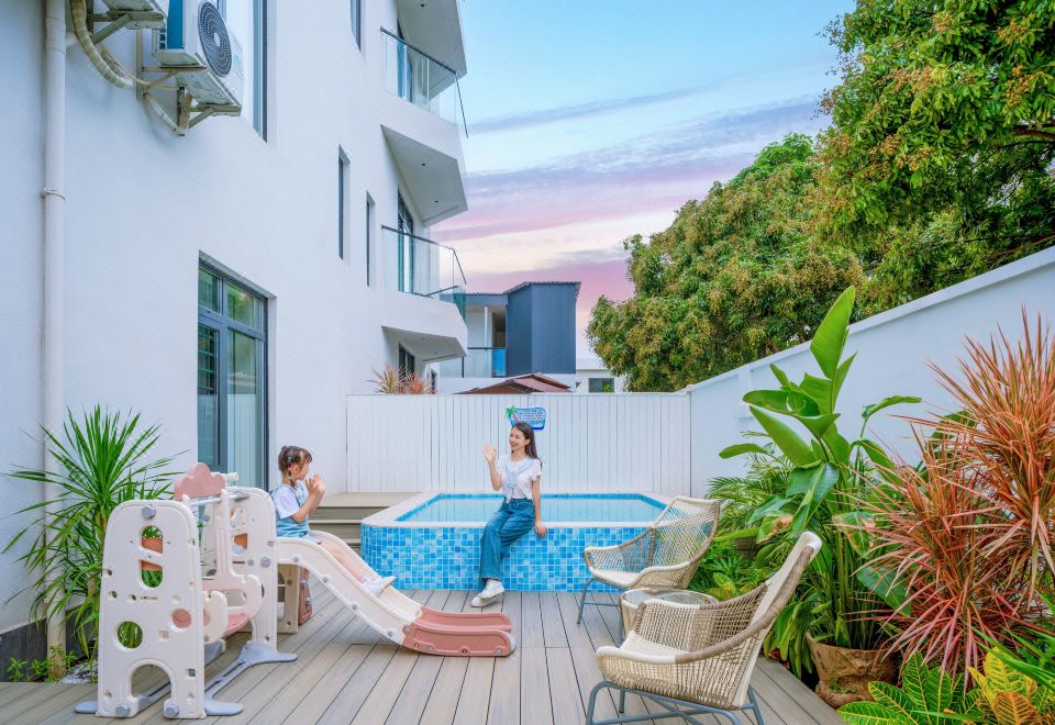 私享池畔亲子房（（小杜智能客控+超大庭院区+私享池）