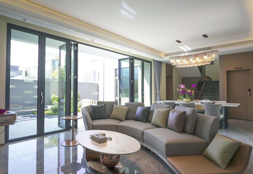 绿谷四房一厅别墅｜独立温泉池｜厨房厨具