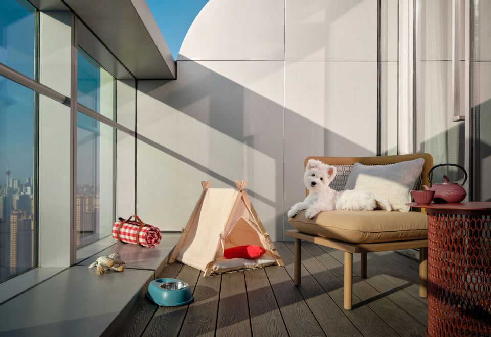 1 King Bed, Pet Friendly, Balcony