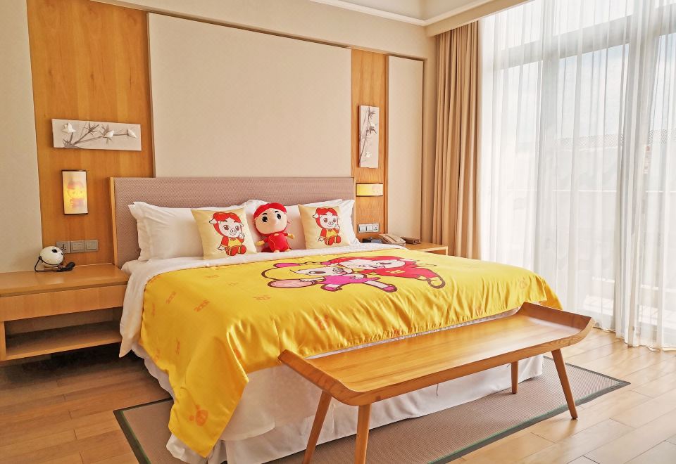 酷芽猪猪侠亲子套房（木马+猪猪侠帐篷+滑梯+独立阳台）