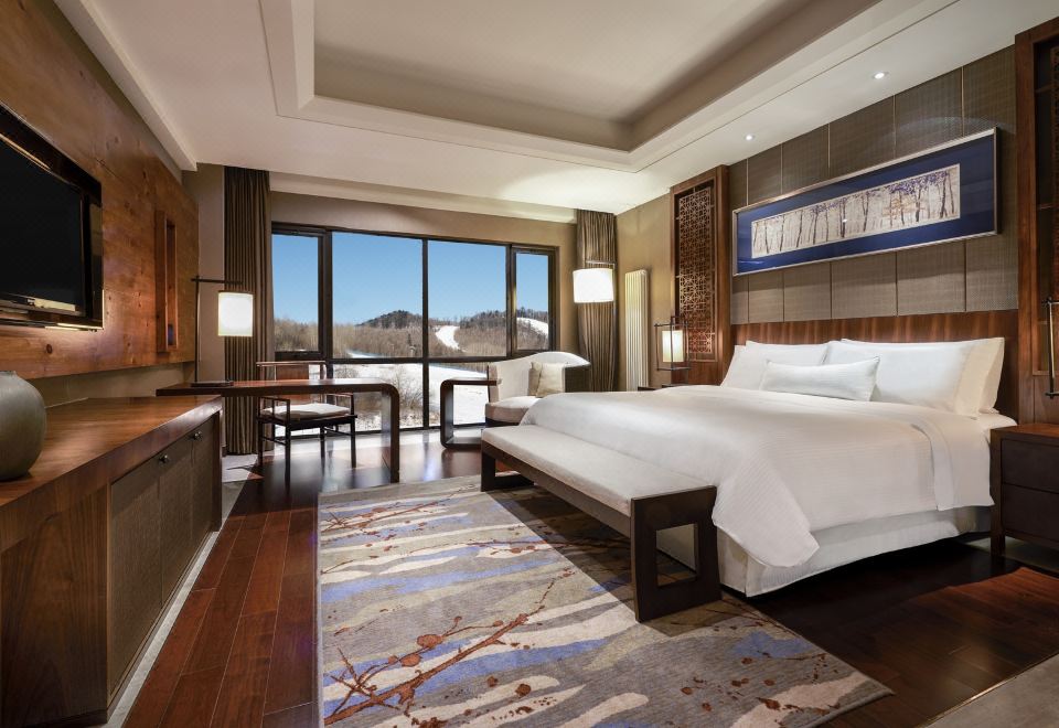 雪场景观大床房