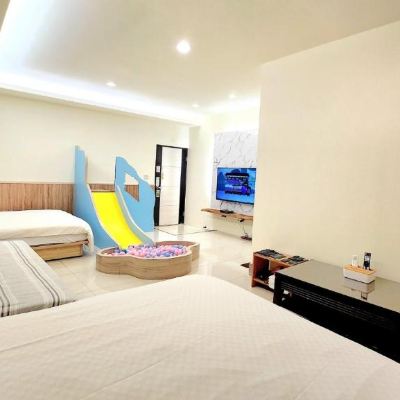 溜滑梯四人房 羅東幸福商旅優惠