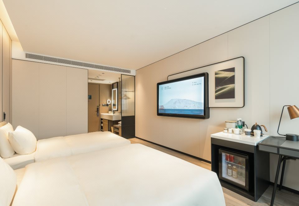 高级双床房（手机投屏+智能客控+小冰箱）