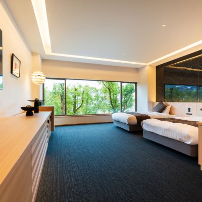 Shikishima Gallery Japanese/Western-style Room With Semi Open-air Bath 萬象閣 敷島 クーポン