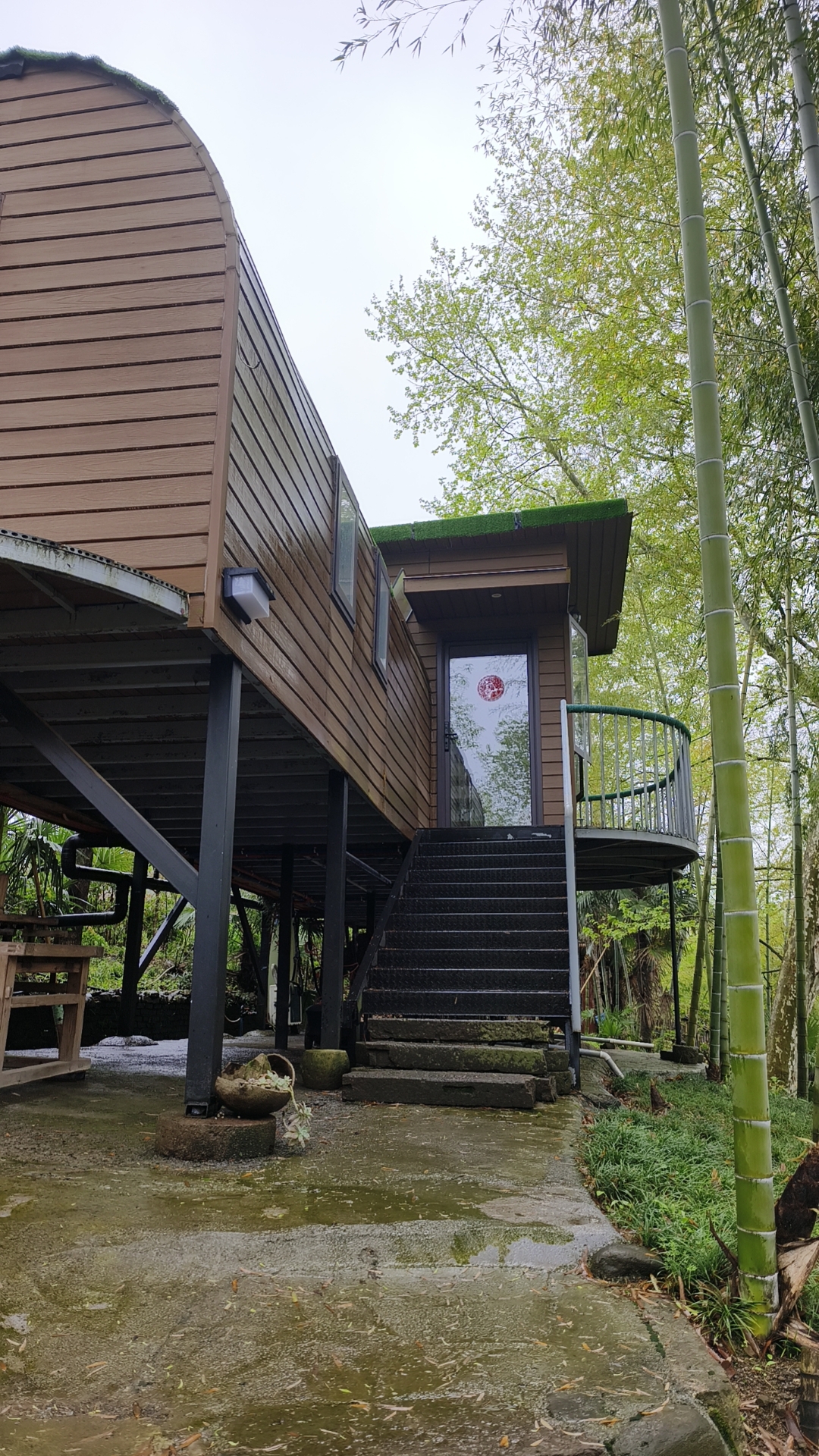 隐林木屋大床房+山景+乳胶床垫+地暖