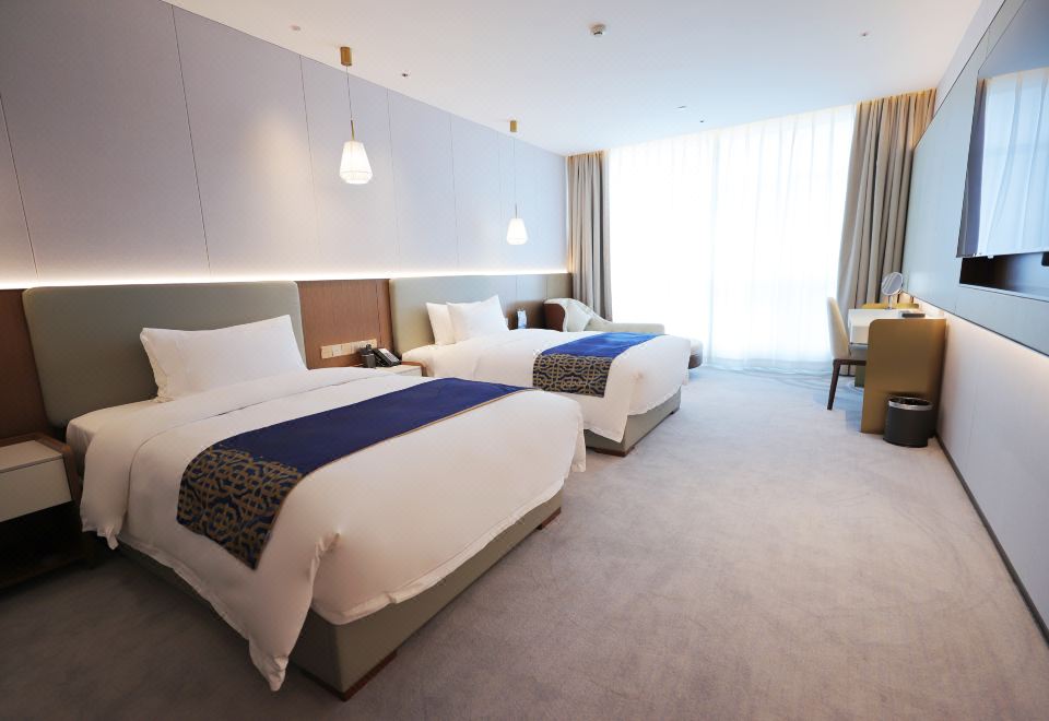 商务双床房（舒眠床垫+贵妃椅+自动窗帘）