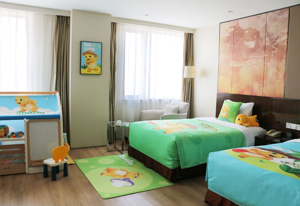 奶龍親子主題雙床房