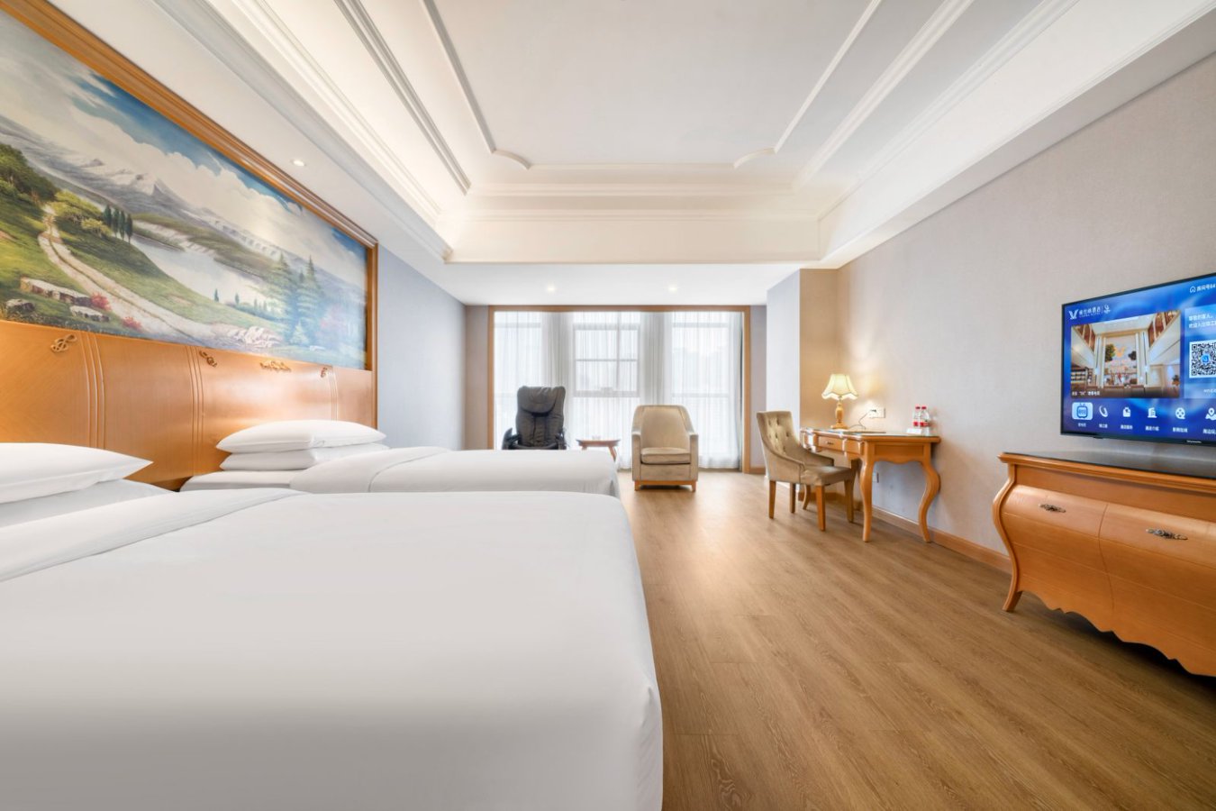Vienna Hotel (Chengdu Pearl River Plaza)健康双床房