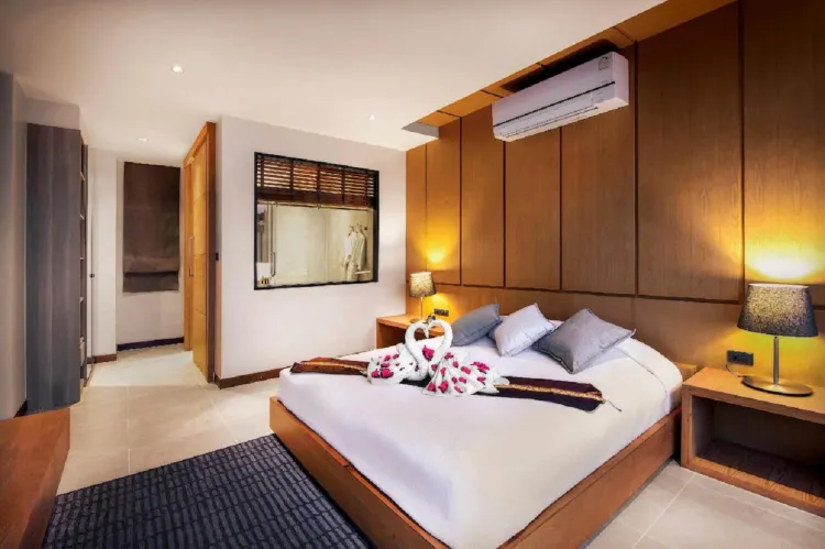 วิลลาแบบสองห้องนอนพร้อมสระว่ายน้ำส่วนตัว