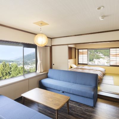 【禁煙】スーペリア和ベッドツイン 内風呂あり 湯快リゾート 下呂温泉 下呂彩朝楽 本館 クーポン