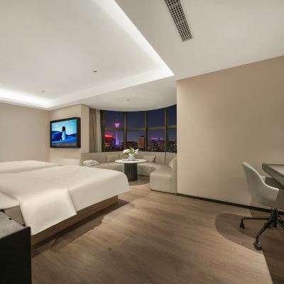 幾木親子雙床房（遠眺339天府熊貓塔） 成都春熙路亞朵飯店優惠