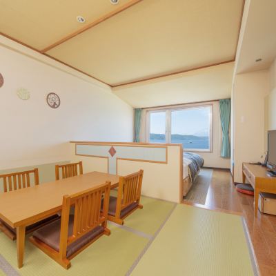 西館湖側和洋室【禁煙】 洞爺湖万世閣ホテル レイクサイドテラス クーポン