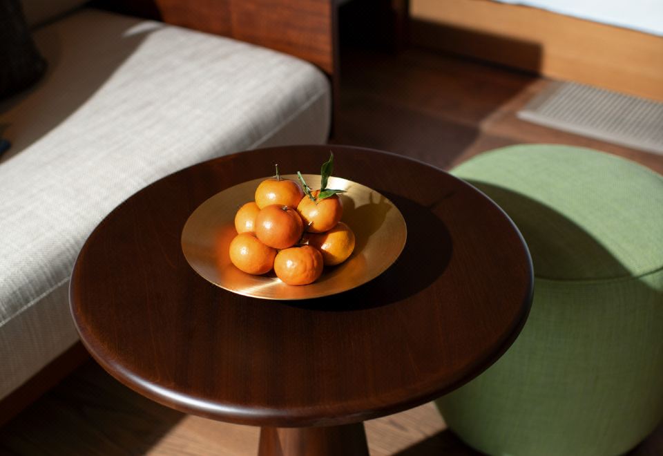 悠享溫泉庭院大床房