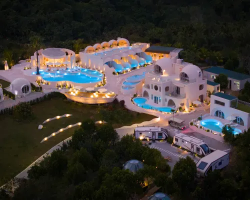 Wanning Gift Seaview Castle Homestay (Riyue Bay) Hotele w: Wanning