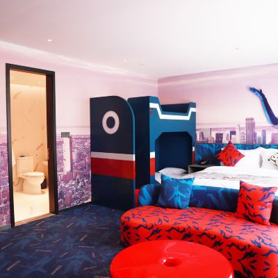 超時空庭院家庭房 上海海昌奧特曼主題飯店優惠