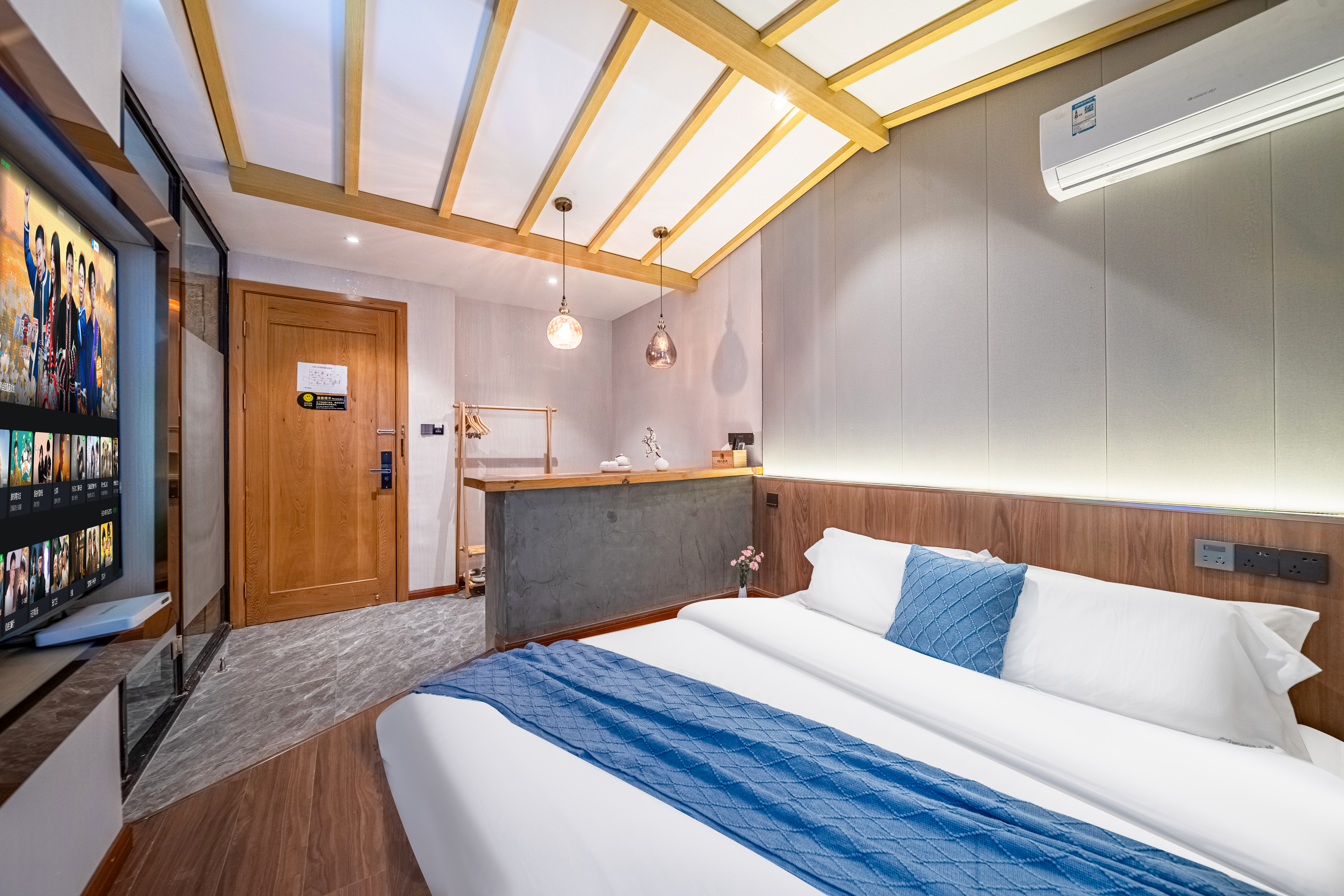 月白沉香·榻榻米房【舒睡好眠+雅致静逸】