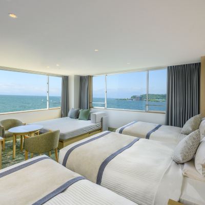 デラックスコーナービュー（バス付）(禁煙) かんぽの宿彦根 クーポン