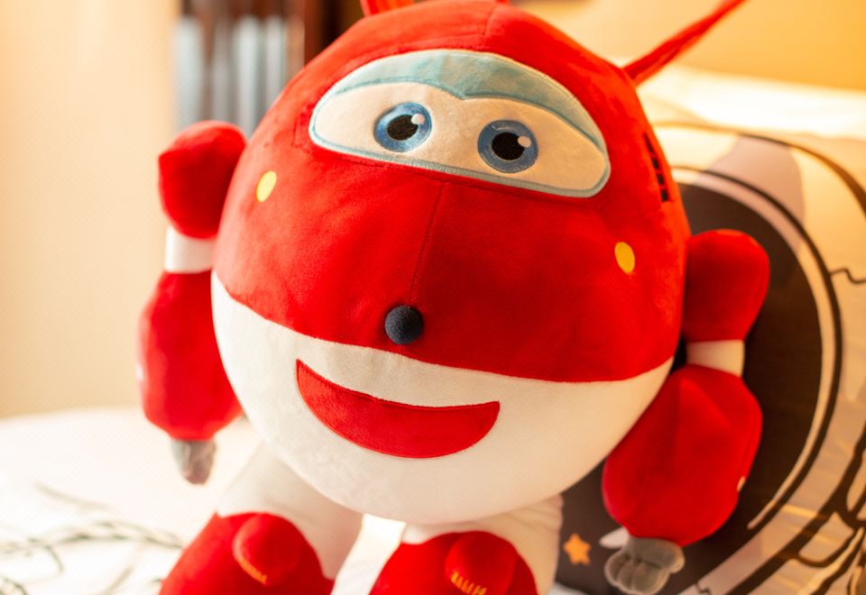 超級飛俠主題雙床房