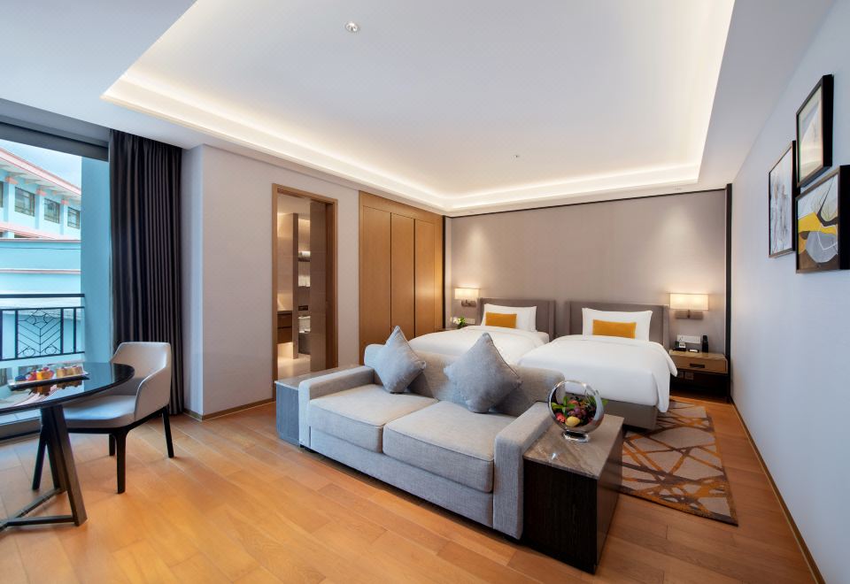 Dongguan Marriott HotelTwo Bedroom And Living Room Apartment