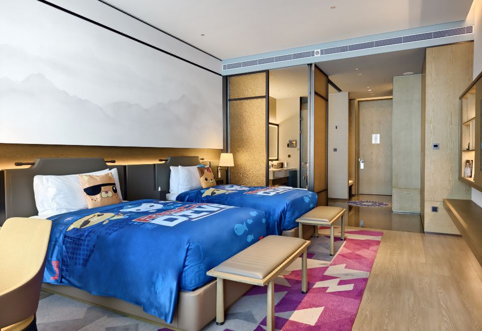 海底探险|海底小纵队主题双床房-童趣翻倍