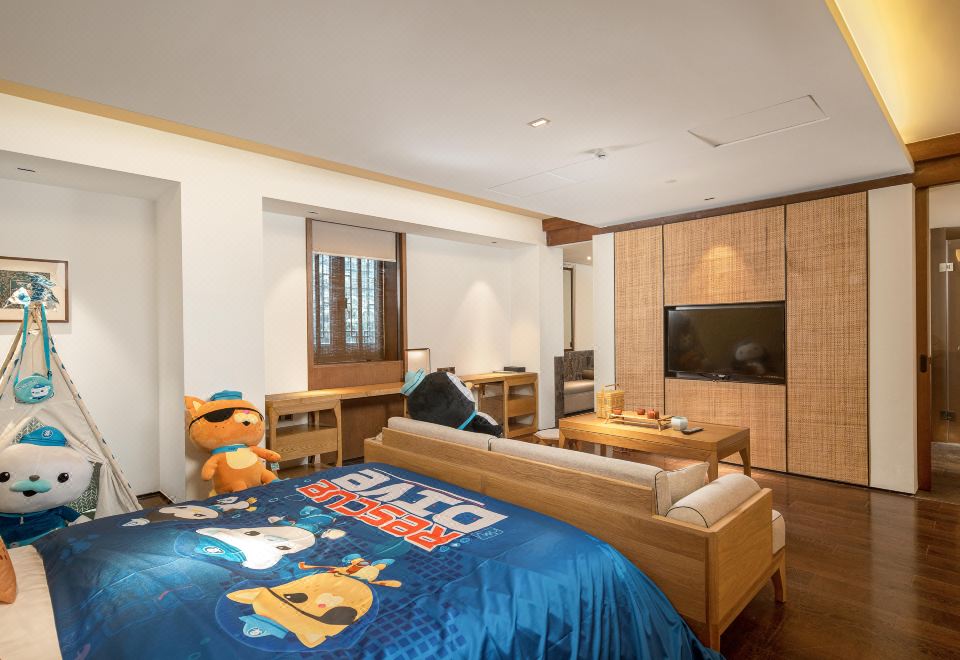 海底小縱隊主題親子大床房