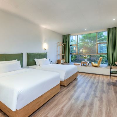 悦木·風尚雙床房（採光極佳） 芒果樹酒店（攀枝花高鐵南站店）優惠