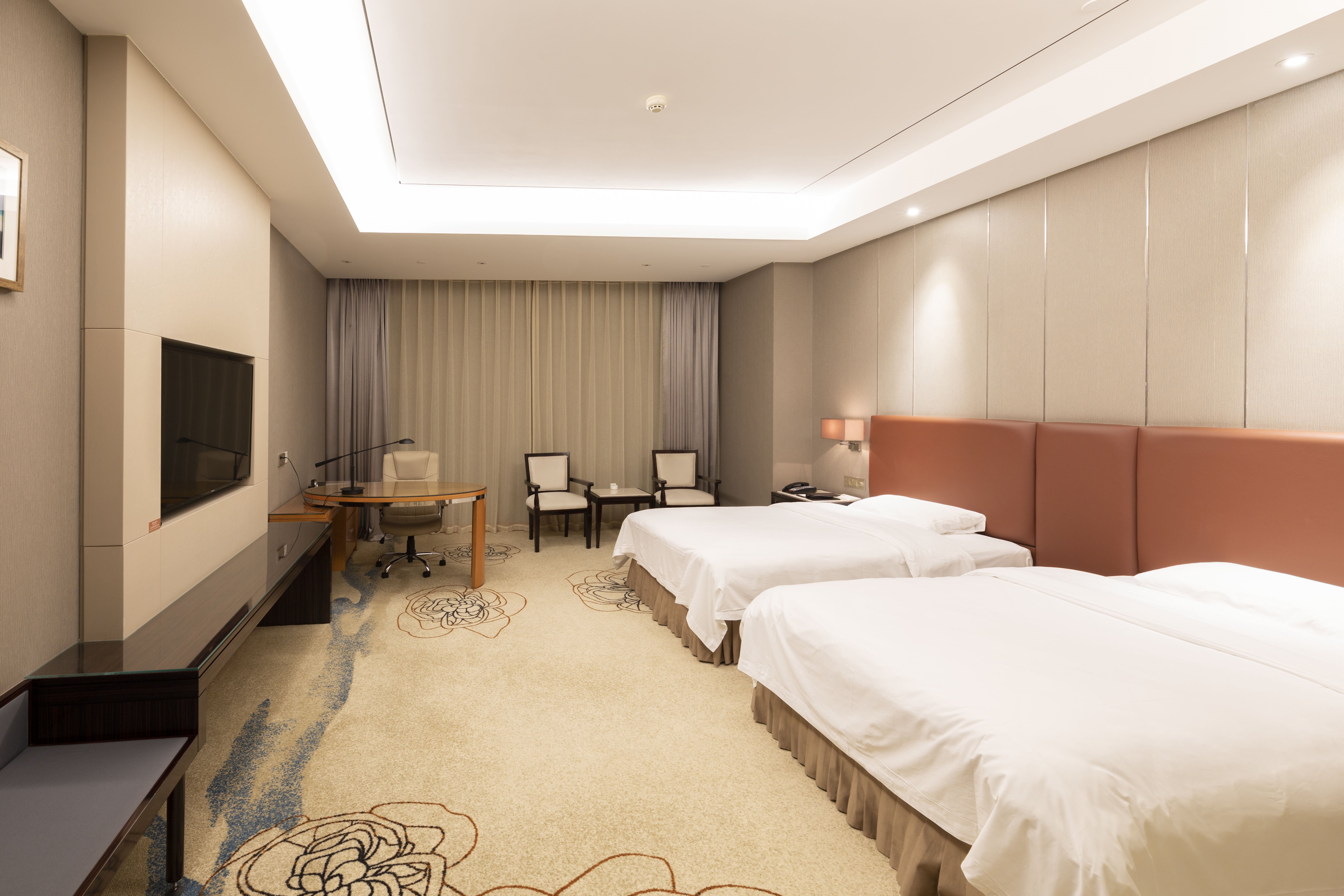 高级双床房（无窗）