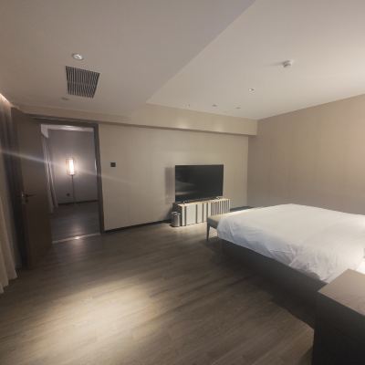 智能套房（兩居室+小冰箱+全屋聲控） 桔子水晶深圳寶安國際會展中心飯店優惠